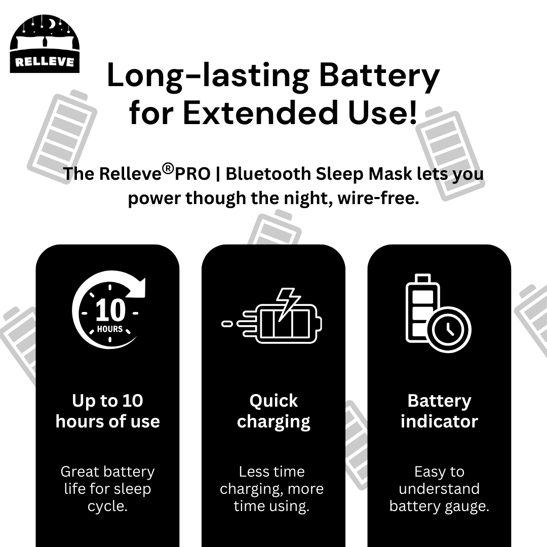 Relleve® PRO | Bluetooth Sleep Mask