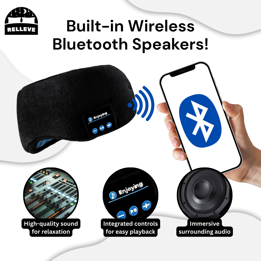 Relleve® PRO | Bluetooth Sleep Mask